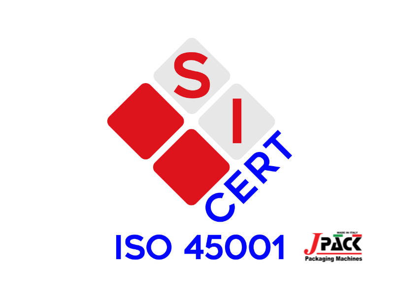 CERTIFICAZIONE ISO 45001 J PACK